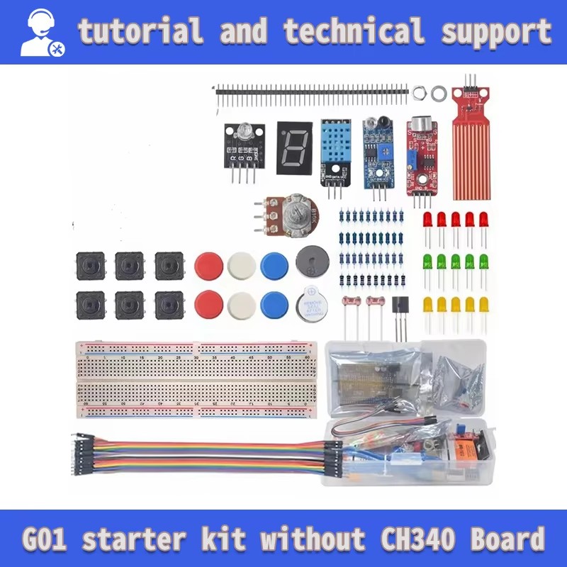 Basic Starter Kit for Arduino  - огляд і ціна Diy Electronics Basics