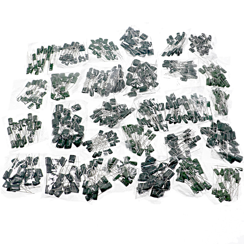 620pcs/lot 31value x 20pcs 100 - огляд і ціна Capacitor Kit Assortment