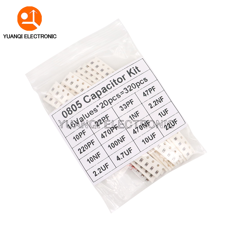 320PCS 720PCS 0603 0805 1206 S - огляд і ціна Capacitor Kit Assortment